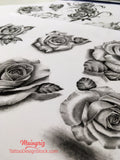 rose shoulder tattoo design high resolution download