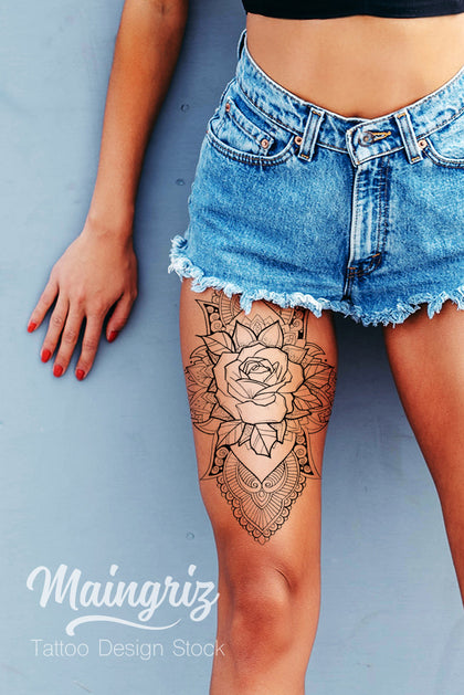 sexy mandala download tattoo design