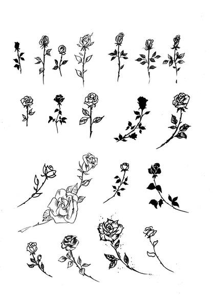 hundreds minimalist tattoo design idea by tattoodesignstock.com