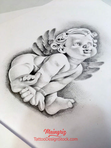 cherub tattoo design high resolution download