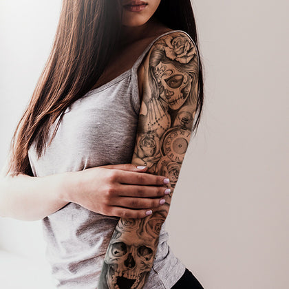 amazing sleeve tattoo design high resolution download by tattoodesignstock.com