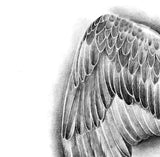2 x realistic wing  tattoo design high resolution download