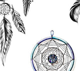 3 x Sexy realistic dreamcatchers  tattoo design high resolution download