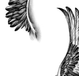 2 x sexy wing tattoo design high resolution download