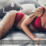 3 x sexy dreamcatchers tattoo design high resolution download