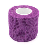 purple bandage cohesive wrap for tattoo session by tattoodesignstock