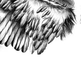 Realistic sexy wing  tattoo design high resolution download