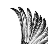 Realistic wing - download tattoo design