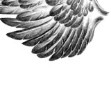 Sexy realistic wing - download tattoo design