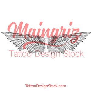 Sexy wing  tattoo design high resolution download