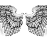 Sexy wing  tattoo design high resolution download