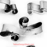 5 realistic banner for tattoo by tattoodesignstock.com