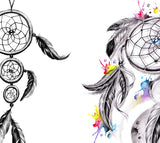 3 x Realistic sexy dreamcatchers tattoo design high resolution download