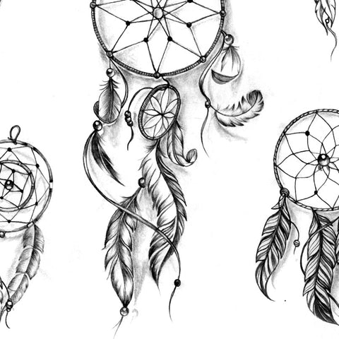 5 dreamcatchers tattoo designs digital download 
