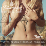 3 x Realistic dreamcatchers  tattoo design high resolution download