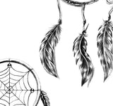 3 x Realistic dreamcatchers  tattoo design high resolution download