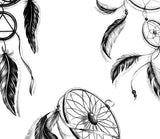 3 x Sexy realistic dreamcatchers  tattoo design high resolution download