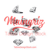 chicano diamond tattoo design high resolution download by tattoo artist