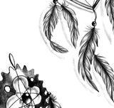 3 x Realistic dreamcatchers  tattoo design high resolution download