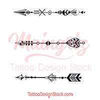 3 Arrow tattoo design high resolution download