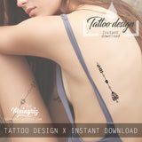3 Arrow tattoo design high resolution download