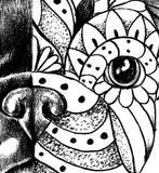 Bulldog mandala tattoo design high resolution download 
