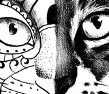 Cat mandala tattoo design high resolution download