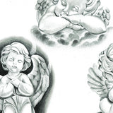 cherub sleeve tattoo design high resolution download by tattoodesignstock.com