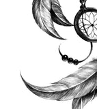 Dreamcatcher realistic sexy tattoo design high resolution download