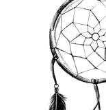 Dreamcatcher realistic sexy tattoo design high resolution download