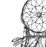 Realistic dreamcatcher tattoo design high resolution download