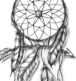 Realistic dreamcatcher tattoo design high resolution download