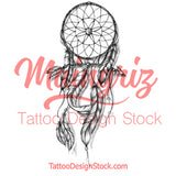 Realistic dreamcatcher tattoo design high resolution download