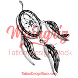 Dreamcatcher realistic tattoo design high resolution download