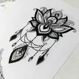 amazing lotus mandala tattoo design references for tattoo shop