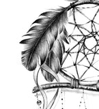 Owl dreamcatcher  tattoo desgin high resolution download