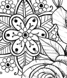 Rose and pearls mandala tattoo design references