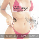 10 x Realistic dove - Tattoo design download #1