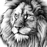 realistic lions for amazing sleeve tattoo by tattoodesignstock.com