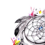 Realistic dreamcatcher watercolor tattoo high resolution download