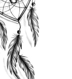 Realistic heart dreamcatcher tattoo design high resolution download