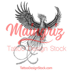 Realistic phoenix design download high resolution download