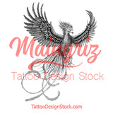 Realistic phoenix design download high resolution download