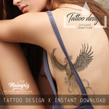 Realistic phoenix design download high resolution download