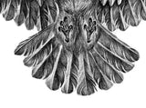 Realistic phoenix- tattoo design download