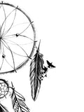 Sexy dreamcatcher half sleeve tattoo design high resolution download