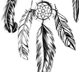 Sexy dreamcatcher half sleeve tattoo design high resolution download