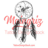 Sexy dreamcatcher - download tattoo design