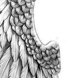 Wing tattoo design high resolution download