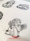 cherub tattoo design high resolution download by tattoodesignstock.com
